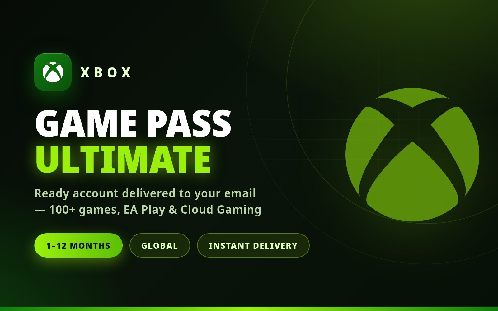 Xbox Game Pass Ultimate — Account